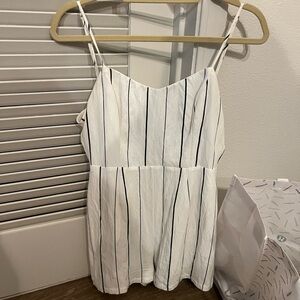 Striped Romper - Impeccable Pig
